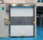 PVC Vinyl Fabric Rubber Fold up Fast Acting Quick Rolling Clean Room Rapid
