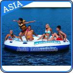 Capacity 6 Persons Inflatable Island Floating Lounge Inflatable Water Lounge