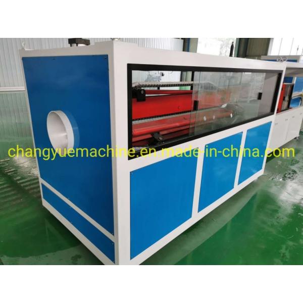 Supply UPVC Water Drainage Pipe Extrusion Line with PVC Pipe Making Machine Customers