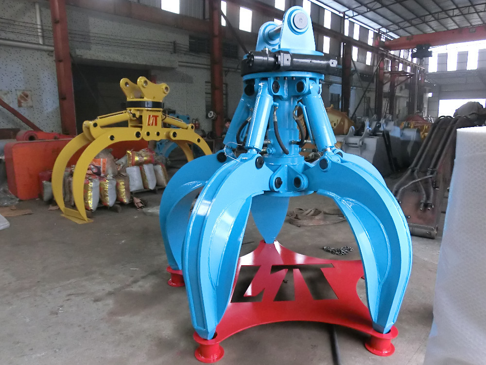 Non Rotating Orange Peel Grab For PC PC ZX 21 Ton Excavator