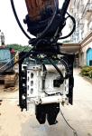 Side Clamp Vibro Hammer Pile Driving Force for Heavy Duty Pile Driving