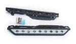 Steel Poison Sypder Rock Slider Running Board Side Step for Jeep Jk Wrangler 2/4
