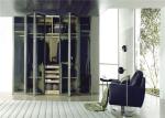 Walk In Closet Customized Wardrobe Furniture With Accessories