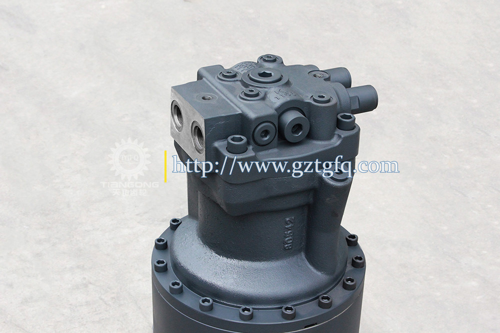 SH200 Steel Polished SH210-5 Excavator Swing Gearbox With Motor Spare Part KRC0209 KRC0226