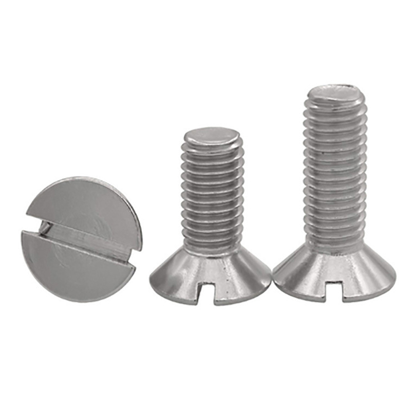 GB68 Countersunk Head Bolts DIN963 Slotted Countersunk Flat Head Screw