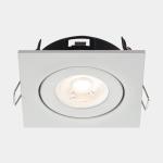 90mm Square Recessed Downlights Fixted Gu10 Downlight Fixture