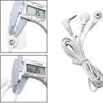 TENS Wires Electrode Wires for TENS Unit, DC 3.5mm Plug to 3.5mm Snap On TENS