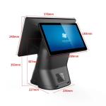 1920*1080 Point Of Sale System Cash Register / J3710 Windows 10 Pos System