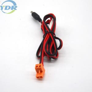 Wholesale 3.81mm 5521 DC Power Adapter Cable 2 Pin Black Red Pvc Terminal from china suppliers