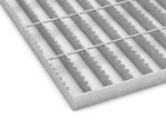 Serrated Welded Steel Grating High Bearing Capacity and High Security for