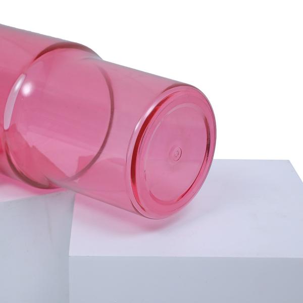 Customized Logo 40 Oz Plastic Water Bottle With Handle Straw 1200ml Large Capacity Plastic Reusable Water Bottles Safe With Sealed Double Wall