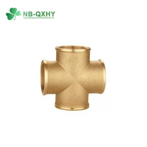 Wholesale GB Standard Four Way Brass Fitting For Water Pump Customization from china suppliers