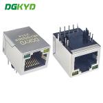KRJ-SH204HF Shielded Tap-up 1000 BASE Single port cat6 RJ45 Modular Jack with