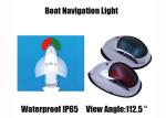 Waterproof Red Green Single Side Marine Bow Light LED Navigation Lights