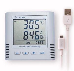 Wholesale 2016 New Product high accuracy temperature and humidity recorder from china suppliers