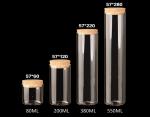 57mm Wholesale Empty Glass Jars Bottles with Cork lid, for Messages, Wedding