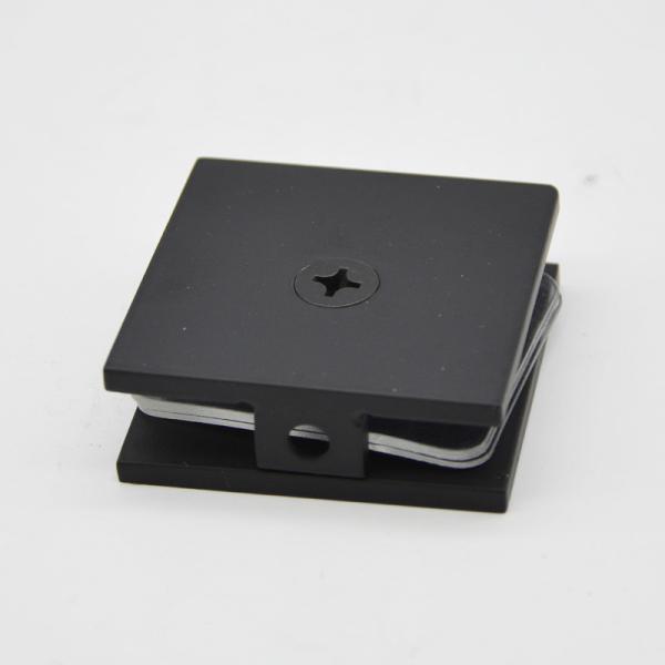 Stainless steel Glass Clip 0 degree RS2303, 51X51mm, material SS304, SS201 satin