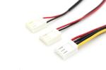 JST XH 2.5mm pitch housing assembly wire harness UL1007 with tin plated Length