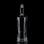 500ml700ml750ml Clear Whiskey Bottle with Super Flint Glass Custom Carved Unique