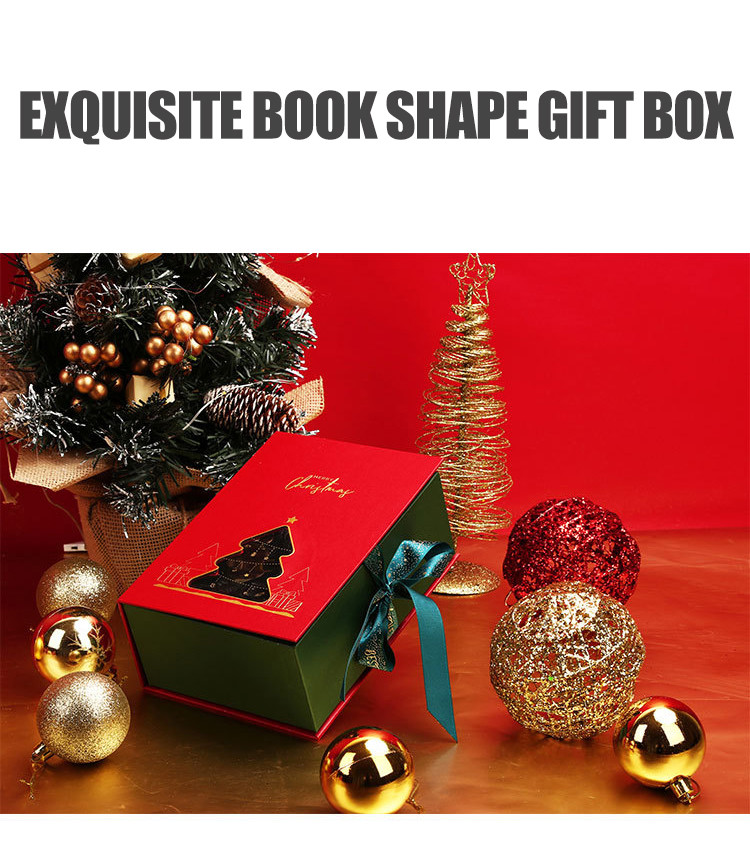Rectangle Book Shape Rigid Data Cable Packaging Box For Gift Display