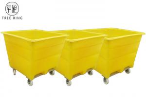 Wholesale Handling Durable Rotomolding Products LLDPE With Galvanized Base Industrial  Material Handling Bins Container from china suppliers