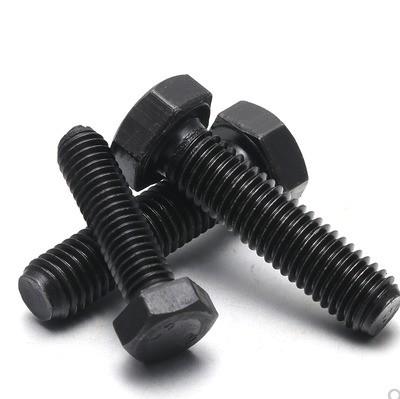 Stainless Steel Hex Bolt and Nut Din933 Fastener HDG Grade 4.8/ 8.8/ 10.9/ 12.9