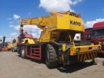 49 Km / H Max Speed Used Cranes 2.3 Cbm Bucket Capacity Mitsubishi Engine