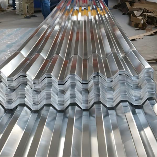 Roofing 1050 Aluminium Sheet H14 Corrugated Wave Type 1000mm Width Iso