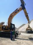 Swing Articulating Boom Telescopic Arm KM220 Long Reach Boom Excavator Rocker