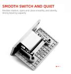 560g Chrome Plated Wall to Glass Hinge Sliding Shower Door Hinge for 8-12mm