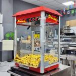 Stainless Steel Commercial Caramel Popcorn Maker Machine for Popcorn Snacks