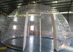 Popular Transparent PVC Inflatable Bubble Tent With Two Doors And Vents