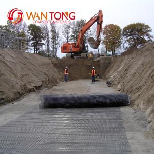 Wholesale Plastic PP Bidirectional Biaxial Geogrid 20kn 30kn 40kn for Roadway Base Reinforcement from china suppliers