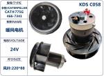 24 Volt Fan Blower Motor for Caterpillar 140M 844K MD6200 621H 990K 773F and