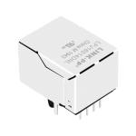 LPJ16014DNL 10/100 Base-T Tab Up Without Led Single Port RJ45 Magnetic Connector