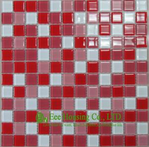 Wholesale 30cm*30cm Glass Crystal Mosaic Tile For home decoration,China Glass mosaic tile Factory from china suppliers