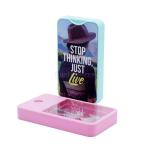 Blank Sublimation Plastic Scent Bottle With Metal Insert Custom Perfume Bottle