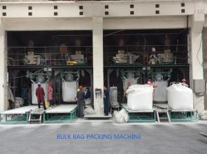 Wholesale 1 Ton Jumbo Bagging Machine Filling System 6.5KW Sugar Sand Salt Bulk Filler from china suppliers