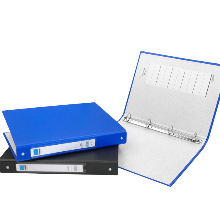 Custom Processing A4 Certificate Paper Folders for School in Black and Blue Design