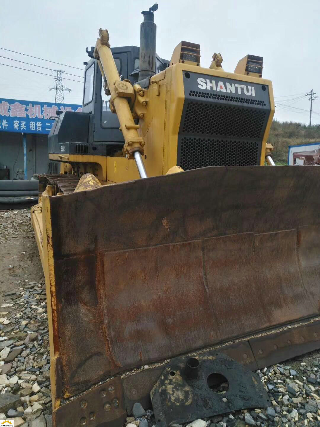 37.5t China Origin Old Shantui Bulldozer SD32 With Ripper 37200Kg Weight