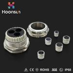 Dustproof Waterproof Cable Gland M10 - M63 With Silicone Multiple Entry Cable