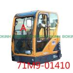 71M9-01410 HYUNDAI Excavator Front Glass Replacement Upper Position A Window