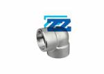 1 1 / 2 " 3000 LB Socket Weld Elbow , Large Alloy Steel Socket Weld Fittings