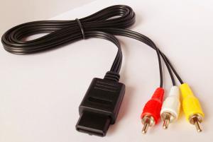 China N64 RCA GC Cord Cable For Nintendo Gamecube Video TV AV 6ft on sale
