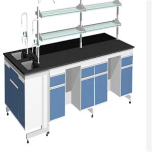 Wholesale Multiscene Blue Chemistry Laboratory Furniture , Rustproof Lab Bench With Drawers from china suppliers