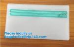 Recyclable Colorful Zipper Slider Bubble Bag Cosmetic Bag,ZipTop Reclosable Pink