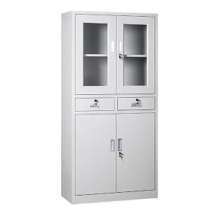 Wholesale Glass Steel Door Office Filing Cabinets With Drawer from china suppliers