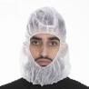 Buy cheap hair cap workshop disposable astronaut cap head cover hood with face masks for from wholesalers