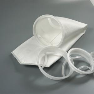 Wholesale Food Grade 500 Micron Nylon Mesh Liquid Filter Bag with Plastic Ring from china suppliers