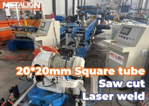 Wholesale Precision Roll Forming Machine For 20x20mm Welded Square Tube Production With Laser Welding from china suppliers
